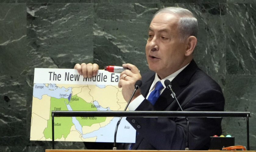 Israël et l'Arabie saoudite proches d'une "paix historique", se félicite Benjamin Netanyahu