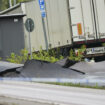 En Suède, une autoroute s’effondre sur une centaine de mètres, plusieurs blessés
