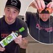 Brooklyn Beckham monetises his controversial Instagram cookery career by making CAKE with trendy avocado oil... as he plugs bottles of the $20 ingredient beloved by his mum