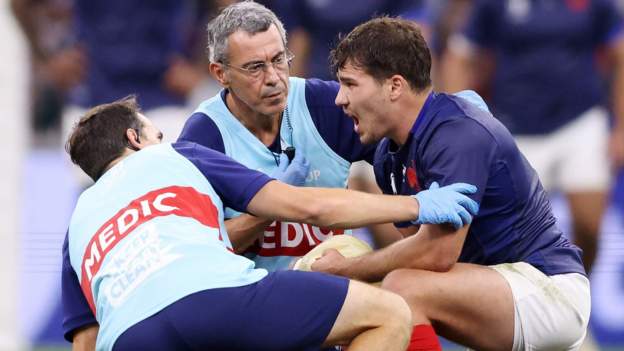 Rugby World Cup 2023: France captain Antoine Dupont has surgery on fractured cheekbone