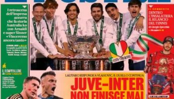 Coupe Davis : 47 ans après, la victoire exaltante de “l’Italie de Sinner”