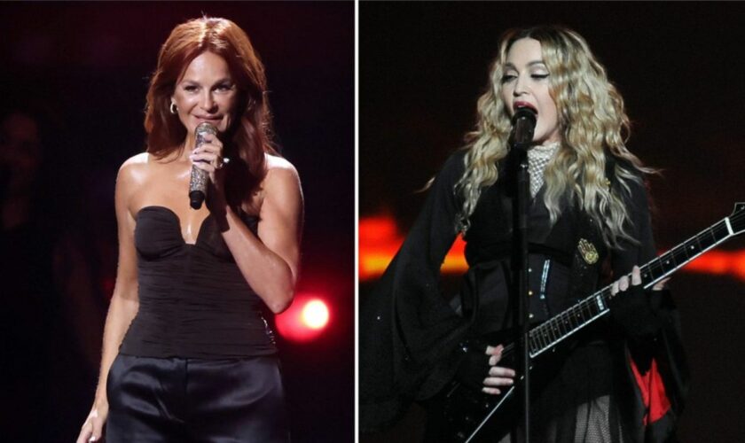 Andrea Berg (li.) hat in den Deutschen Charts mehr Nummer-eins-Alben als Madonna.