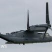 File photo of a US Osprey aircraft