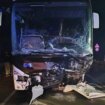 Un muerto y 17 heridos leves tras un choque entre un  turismo y un autobús de la línea Madrid-Talavera