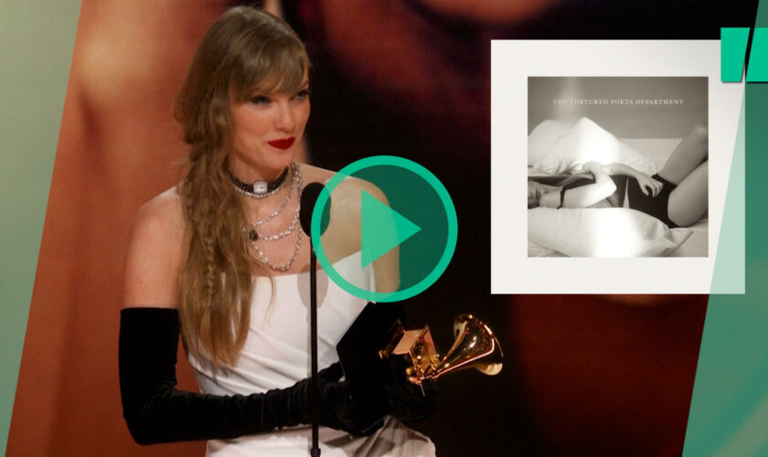 Taylor Swift annonce un nouvel album aux Grammy Awards à la surprise générale