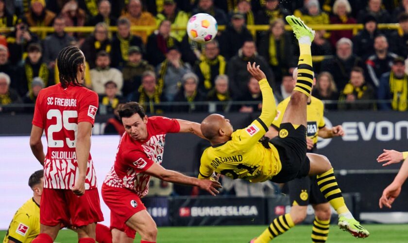 Bundesliga, 21. Spieltag – Freitag: Dortmund holt ungefährdeten Heimsieg gegen Freiburg