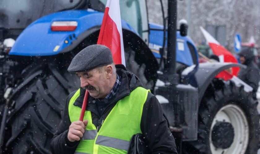 Europäische Union: Polnische Landwirte blockieren erneut Straßen an Grenze zur Ukraine
