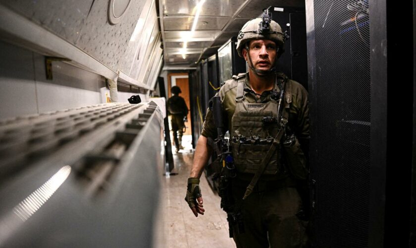 Gaza-Stadt: Israel entdeckt Hamas-Datenzentrum in Tunnel unter UNRWA-Zentrale