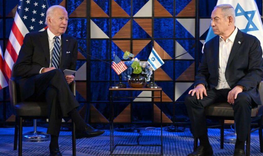 Biden fordert von Netanjahu „glaubwürdigen Plan“ für Schutz von Zivilisten in Rafah