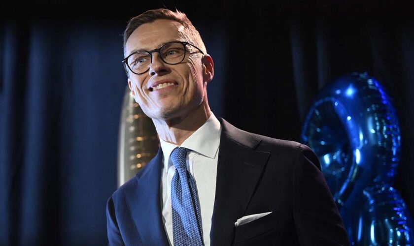 Finland center-right candidate Alexander Stubb declares presidential victory with nearly 52% of vote