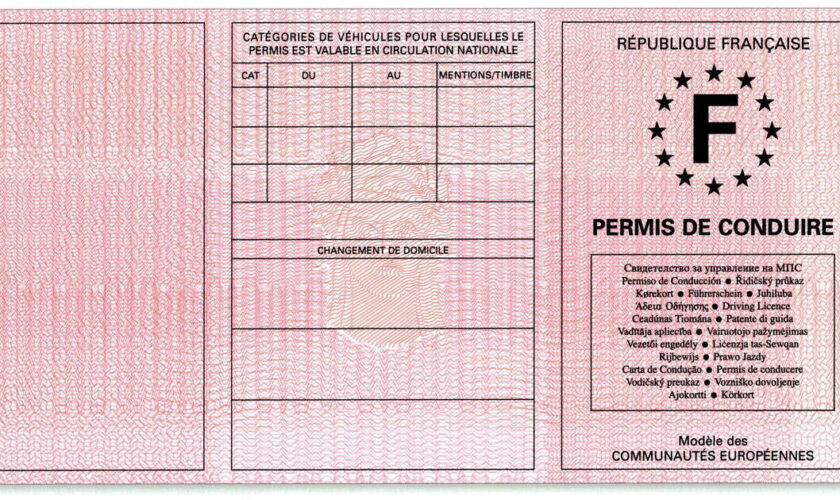 Le permis de conduire dématérialisé dès ce mercredi pour tous les automobilistes français