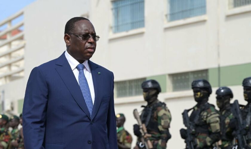 Le président sénégalais Macky Sall, le 3 août 2023 à Dakar