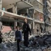 Destructions à Rafah, dans le sud de la bande de Gaza, après un bombardement israélien le 22 février 2024