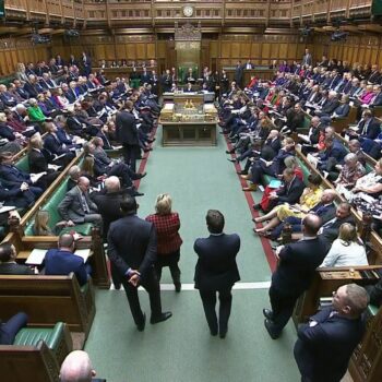 MPs during Prime Minister's Questions in the House of Commons