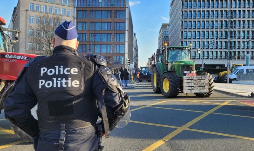 À Bruxelles, «au cœur du système», les agriculteurs européens unissent leur voix