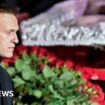 Russian opposition leader Alexei Navalny pays his last respects to Lyudmila Alexeyeva, a Soviet-era dissident who became a symbol of resistance in modern-day Russia as a leading rights activist, in Moscow on December 11, 2018