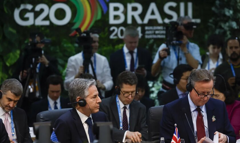 Brasil impulsa en el G20 la reforma de la arquitectura de poder internacional: "Es inaceptable la parálisis del Consejo de Seguridad"