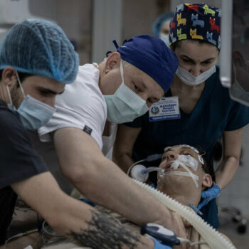 Inside the Hospitals Treating Brain Injuries in Ukraine