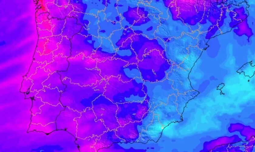 La Aemet avisa de la llegada de una Dana a España: este es el día y las zonas afectadas por las lluvias