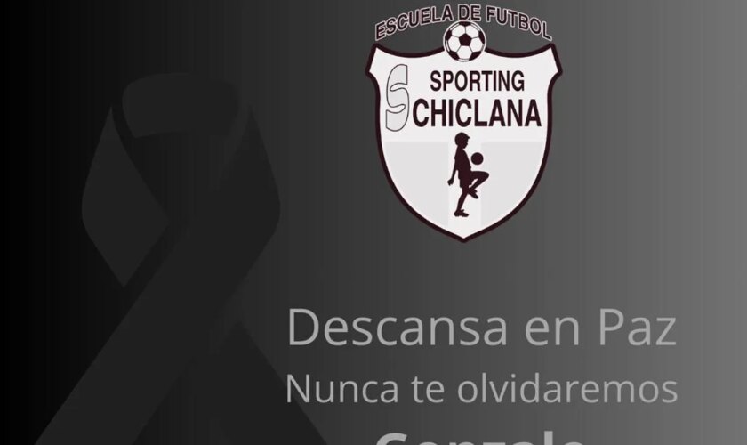 Muere Gonzalo Romero, portero del Sporting Chiclana, a los 18 años