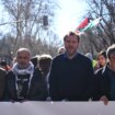 Óscar Puente se suma a la manifestación en favor del pueblo palestino y reclama "un alto el fuego inmediato" y un "proceso de diálogo"