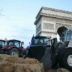 Bauernproteste am Arc de Triomphe, über 60 Festnahmen
