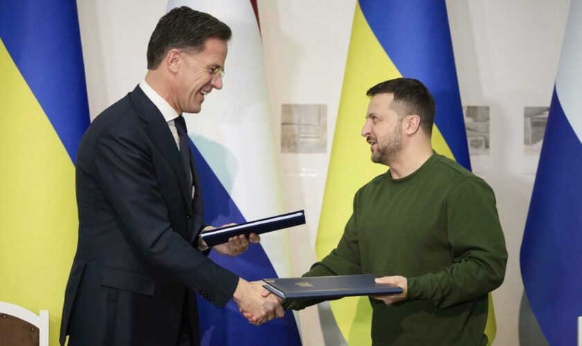 Ukraine-Krieg: Niederlande und Ukraine vereinbaren Sicherheitsabkommen