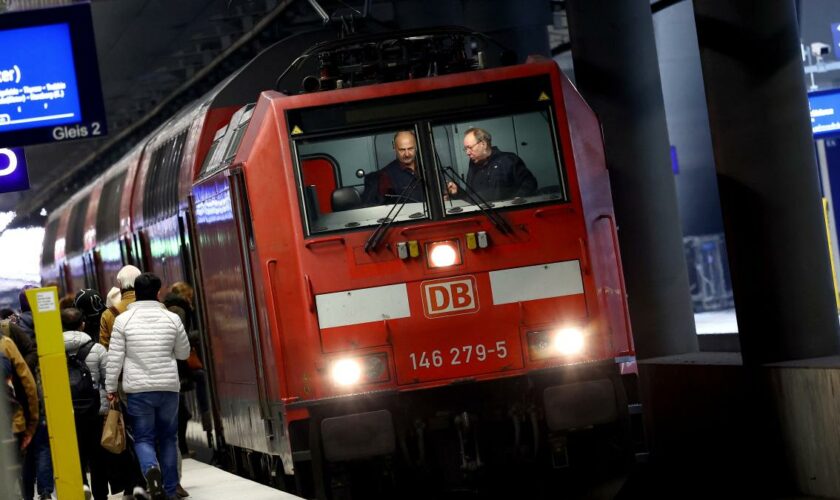 GDL-Streik im Personenverkehr der Bahn hat begonnen