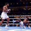 Anthony Joshua knocks Francis Ngannou out cold with ruthless performance in Saudi Arabia