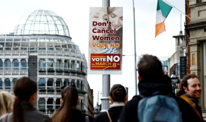 Les Irlandais rejettent la modernisation de la place des femmes et de la famille dans la Constitution
