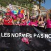 La « Pink Parade », une célébration de la fierté des lesbiennes, gays, bisexuels et transgenres (LGBT) à Nice, le 9 juillet 2023