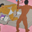 Soufiane Ababri, des dessins “couchés” pour libérer l’intimité masculine