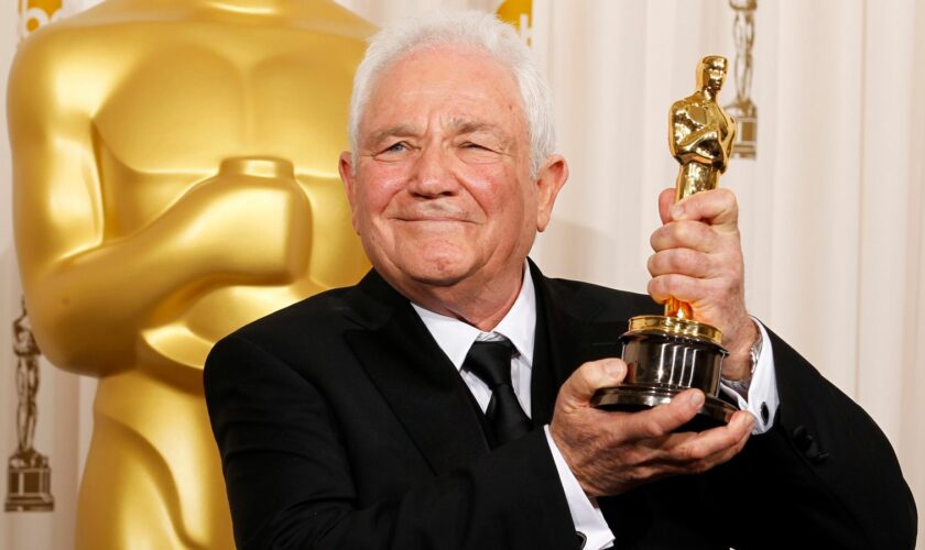 David Seidler with his Oscar for Original Screenplay for The King's Speech in 2011. Pic: Reuters