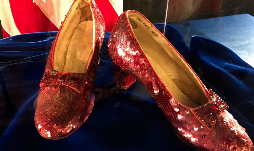 Second suspect charged in theft of ruby slippers from 'The Wizard of Oz'