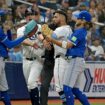 Blue Jays' Génesis Cabrera's shoves Rays' José Caballero, sparking benches-clearing confrontation