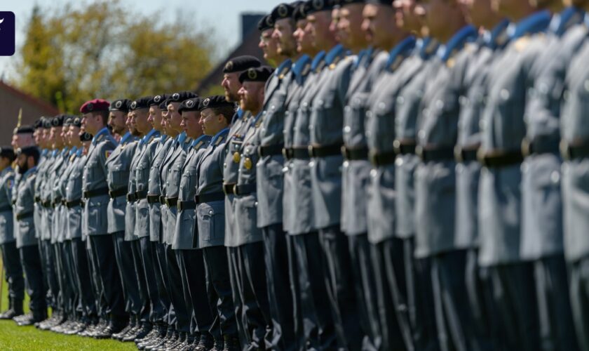 Rekruten: Jeder zehnte neue Bundeswehr-Soldat ist noch keine 18