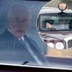 Cancer-stricken King Charles is spotted leaving Windsor Castle and arriving at Clarence House in London after British embassy in Moscow was forced to furiously deny Russian media claims that monarch 'passed away unexpectedly'