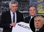 Carlo Ancelotti 'could face over FOUR YEARS in prison after being charged with defrauding the Treasury of £800,000 by prosecutors in Madrid during his first spell in charge of Real'
