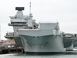 Fire on HMS Queen Elizabeth resulted in TEN sailors needing treatment