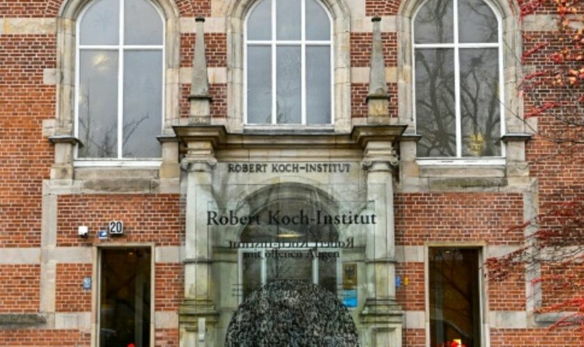 Haupteingang von Robert-Koch-Institut in Berlin