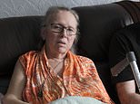 Moment stage 4 cancer sufferer is evicted from her own home by High Court enforcement officers watched on by police after long-running council tax bill battle