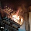 Residents evacuated in Edinburgh flats blaze
