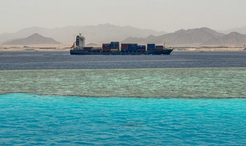 Rotes Meer: Huthi-Rebellen greifen erneut Containerschiff an