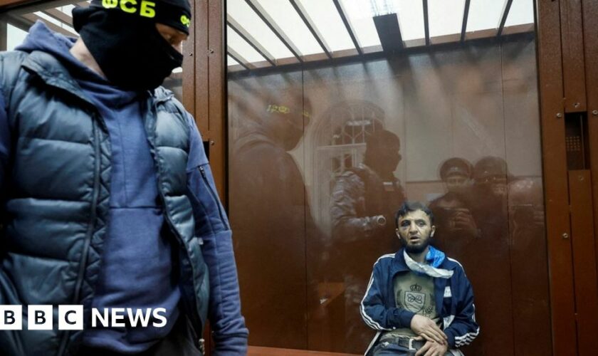 Suspect in court in Moscow