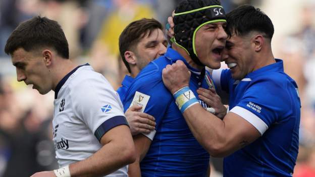 Scottish title hopes over as Italy end home drought with epic win