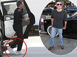 Simon Cowell, 64, finally ditches his Cuban heels and high-waisted jeans for new trendy outfit as he jets to California to film America's Got Talent