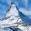 Snow covered Matterhorn