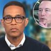 'You'll have to ask him': Don Lemon can't say why Elon Musk fired him from X after VERY tense interview that touched on 'great replacement theory' - as he appears on CNN, which fired him for misogynistic remarks
