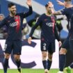 Football : le Paris Saint-Germain remporte le "clasico" contre l'Olympique de Marseille