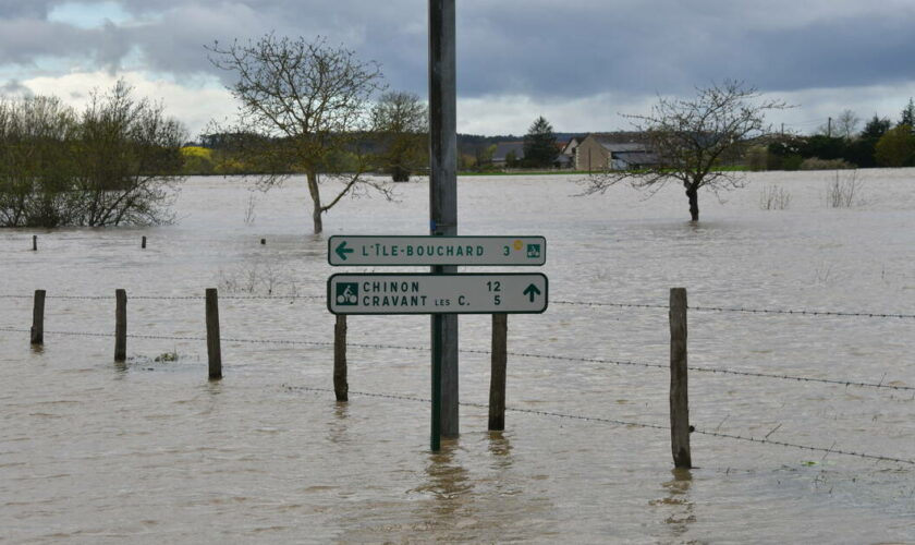Inondations : l’Indre-et-Loire, la Côte d’or et l’Yonne  en vigilance rouge, dix départements en orange